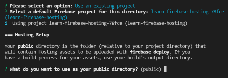Project Configuration
